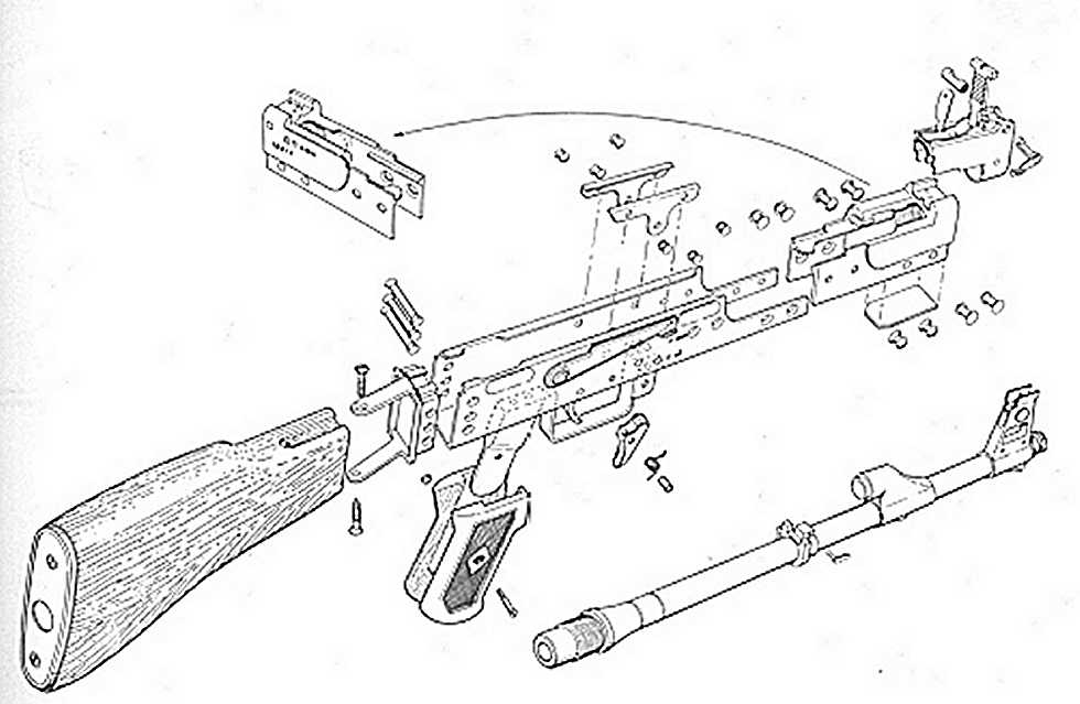 Kalashnikov AK-55 Machine Carbine 7.62mm AK-55 Gépkarabély.